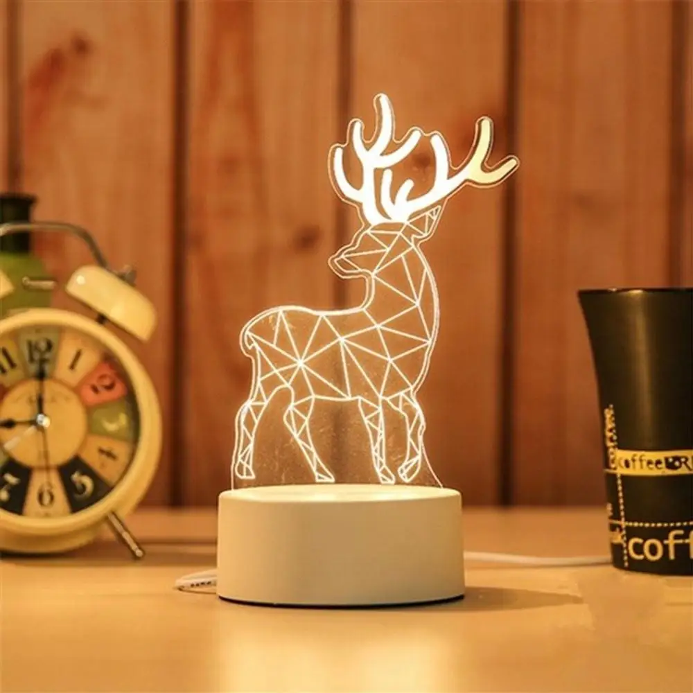 3D Modern Creative Adorable Table Lamp Desk Light Night Light Home Decor Indoor Lighting Decoration Gifts Christmas Xmas
3D Modern Creative Adorable Table Lamp Desk Light Night Light Home Decor Indoor Lighting Decoration Gifts Christmas Xmas