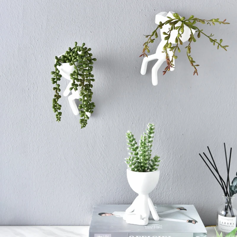 Creative Humanoid Resin Flower Pot Nordic Art Abstract Portrait Vase Succulent Plant Flower Vase Home Room Wall Desktop Decor
Creative Humanoid Resin Flower Pot Nordic Art Abstract Portrait Vase Succulent Plant Flower Vase Home Room Wall Desktop Decor