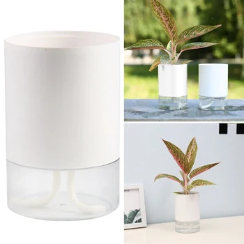 2-Layers Watering Flower Plant Pot Planter Planting Pot Water Storage Basin Breathable Morden New Flower Pot
2-Layers Watering Flower Plant Pot Planter Planting Pot Water Storage Basin Breathable Morden New Flower Pot