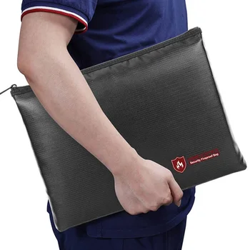Fireproof Document Bags High Temperature Resistant Safe Storage Briefcase For A4 Document Holder File Cash and Tablet Dropship 
Fireproof Document Bags High Temperature Resistant Safe Storage Briefcase For A4 Document Holder File Cash and Tablet Dropship