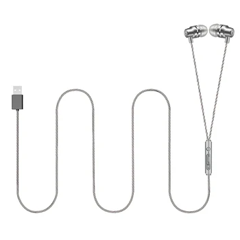 HiFi Game Headset Metal Wire Control Stereo Subwoofer Noise Reduction Headphone Speakers with MIC USB Earphone
HiFi Game Headset Metal Wire Control Stereo Subwoofer Noise Reduction Headphone Speakers with MIC USB Earphone