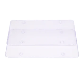 New 2x Flat License Plate Cover Shield Tainted Plastic Tag Protector Guards Kits
New 2x Flat License Plate Cover Shield Tainted Plastic Tag Protector Guards Kits