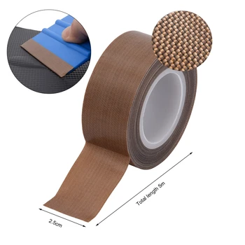 EHDIS 5M Vinyl Squeegee PTFE Slip Tape Wrapping Tools Edge Felt Scraper Protector Waterproof Sticker Remover Window Tints Tool
EHDIS 5M Vinyl Squeegee PTFE Slip Tape Wrapping Tools Edge Felt Scraper Protector Waterproof Sticker Remover Window Tints Tool