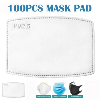 100pcs Disposable Mask Pad Face Masks 5 layer filter Replacement Filtering Pad PM2.5 Dust Mask filter for all kind of masks
100pcs Disposable Mask Pad Face Masks 5 layer filter Replacement Filtering Pad PM2.5 Dust Mask filter for all kind of masks