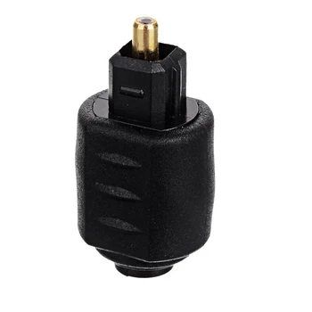 Jimier Durable Digital Optical Audio Adapter Toslink Optical Toslink Male to 3.5mm Mini Toslink Female Audio Adapter 10pcs/lot
Jimier Durable Digital Optical Audio Adapter Toslink Optical Toslink Male to 3.5mm Mini Toslink Female Audio Adapter 10pcs/lot