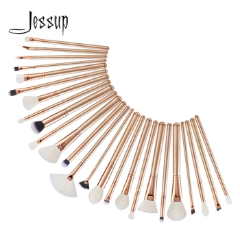 New Jessup Makeup Brush Set Powder Eyeshadow Foundation Blusher Contour Liner Make Up Brushes 18-25pcs Golden Synthetic Hair
New Jessup Makeup Brush Set Powder Eyeshadow Foundation Blusher Contour Liner Make Up Brushes 18-25pcs Golden Synthetic Hair