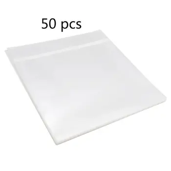 12" Recording Protective Sleeve for Turntable Player LP Vinyl Record Self Adhesive Records Bag 50Pcs
12" Recording Protective Sleeve for Turntable Player LP Vinyl Record Self Adhesive Records Bag 50Pcs