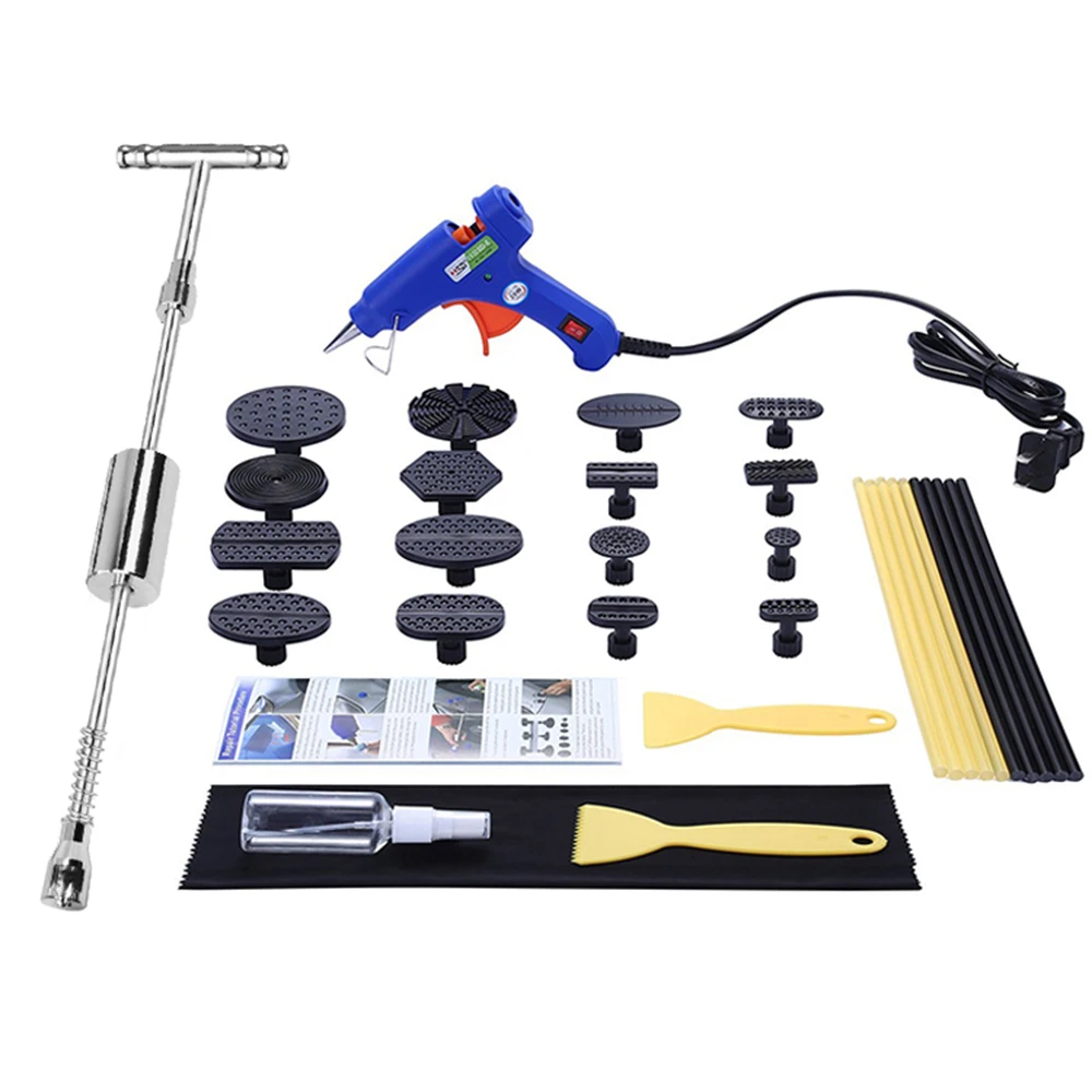 Dent Repair Tools Kits Slide Hammer Dent Puller Set Tools for Car Hail Damage Removal DHL Shipping
Dent Repair Tools Kits Slide Hammer Dent Puller Set Tools for Car Hail Damage Removal DHL Shipping