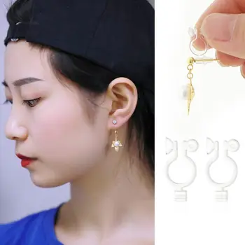 100Pcs Invisible Clip-on Earrings Converters for Non Pierced Ears Turn Any Studs Into A Clip-On Women Jewelry Findings
100Pcs Invisible Clip-on Earrings Converters for Non Pierced Ears Turn Any Studs Into A Clip-On Women Jewelry Findings