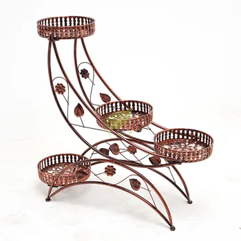 Multi-layer Flower Stand Iron European Assembly Corner Living Room Mobile Rack Balcony Simple Rural Ground Bonsai Shelf
Multi-layer Flower Stand Iron European Assembly Corner Living Room Mobile Rack Balcony Simple Rural Ground Bonsai Shelf