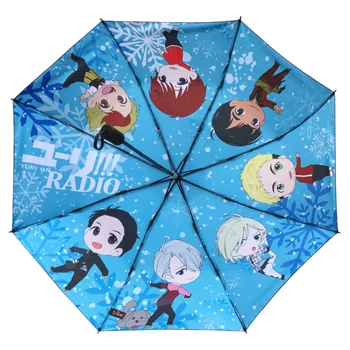 Yuri On Ice Victory Anime Umbrella Three-Folding Non-Auto Umbrella Cartoon Windproof Folding Sun Rain Lolita
Yuri On Ice Victory Anime Umbrella Three-Folding Non-Auto Umbrella Cartoon Windproof Folding Sun Rain Lolita