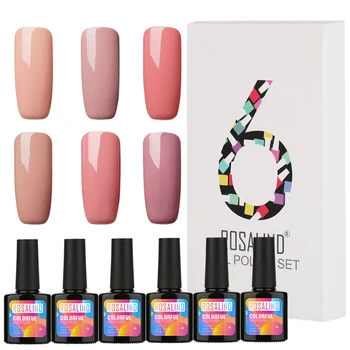 6PCS/Box 10ML Coat Bright Base Manicure Quick Dry UV Polish Solid Color Lacquer Soak Off Nail Gel Set Art Design Varnish
6PCS/Box 10ML Coat Bright Base Manicure Quick Dry UV Polish Solid Color Lacquer Soak Off Nail Gel Set Art Design Varnish