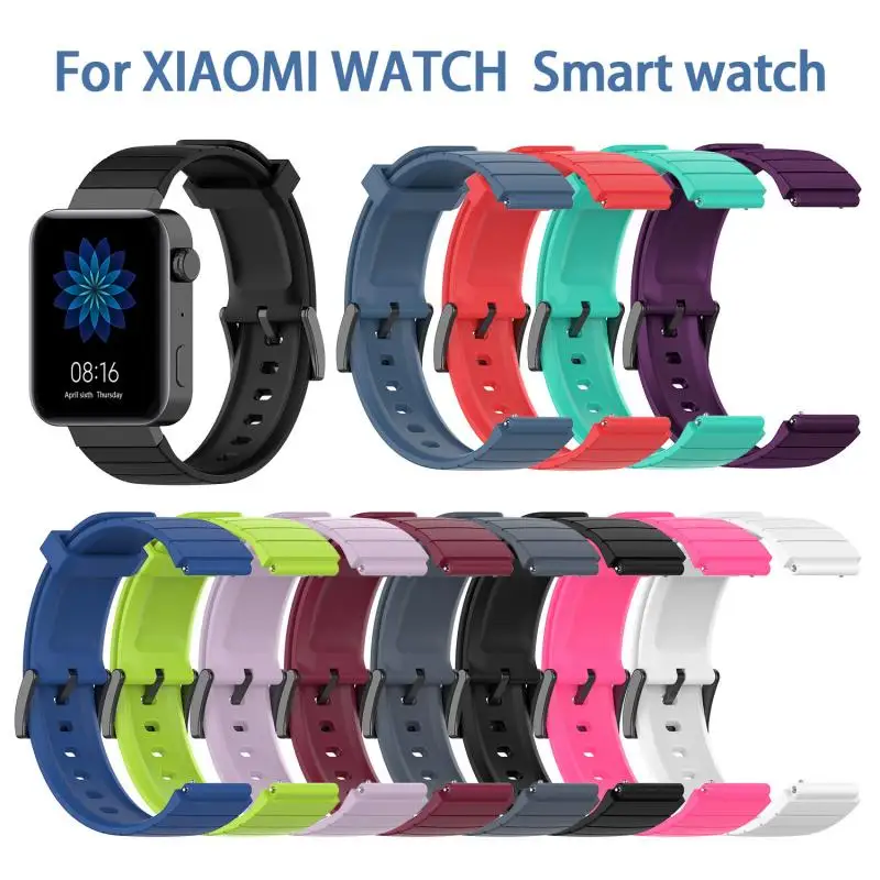 Sport silicone Watch Band For XIAOMI WATCH Smart watch Monochrome Wristband 18MM High Quality TPE Replacement Band
Sport silicone Watch Band For XIAOMI WATCH Smart watch Monochrome Wristband 18MM High Quality TPE Replacement Band