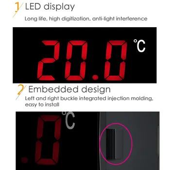 Digital Refrigerator Thermometer, High Precision Electronic Thermometer , 1pc new
Digital Refrigerator Thermometer, High Precision Electronic Thermometer , 1pc new