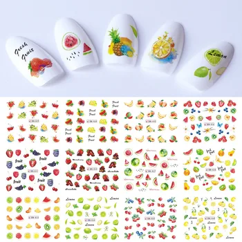 Mixed 12 Summer Designs Nail Sticker Set Fruit Water Decals Transfer Colorful Slider Tips Nail Art Watermelon Decor BN829-840
Mixed 12 Summer Designs Nail Sticker Set Fruit Water Decals Transfer Colorful Slider Tips Nail Art Watermelon Decor BN829-840