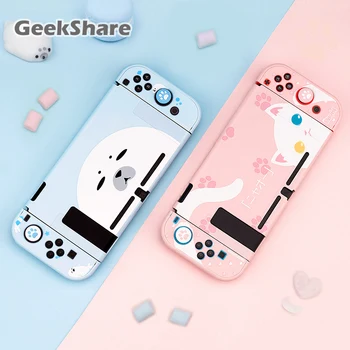Cute Cat Switch Case Pink Hard Cover Shell JoyCon Controller Protective Shell NS Lite Case Box For Nintendo Switch Accessories
Cute Cat Switch Case Pink Hard Cover Shell JoyCon Controller Protective Shell NS Lite Case Box For Nintendo Switch Accessories