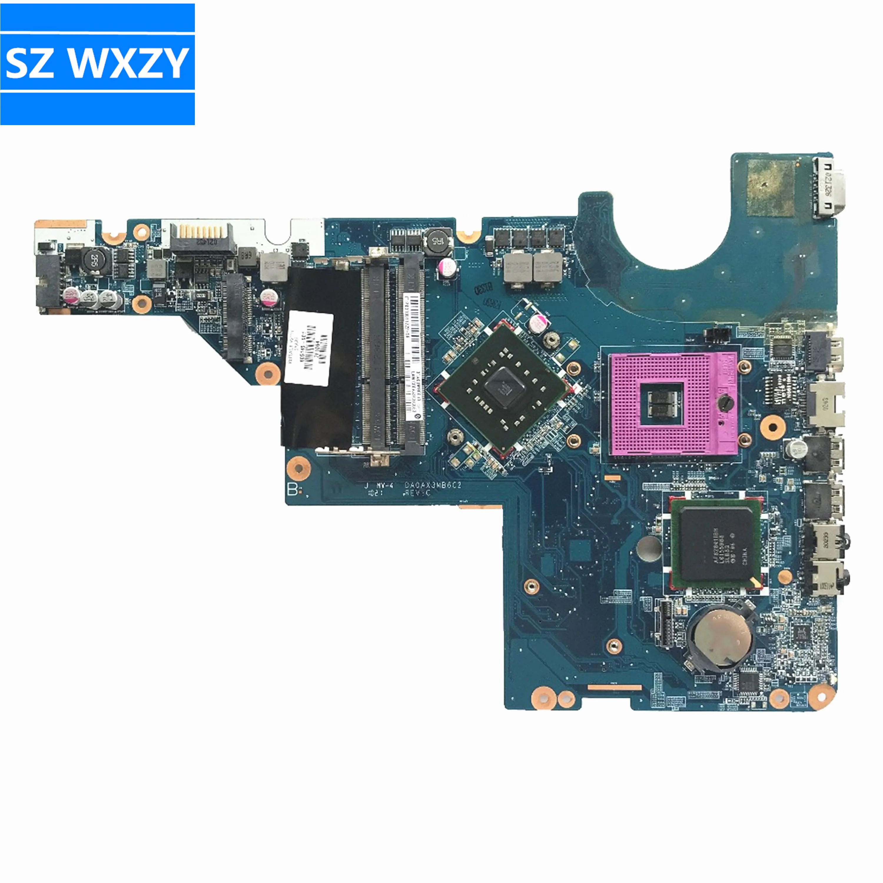 Высококачественная материнская плата для ноутбука HP G42 CQ42 G62 CQ62 DDR3 GL40 605140-001 DA0AX3MB6C2