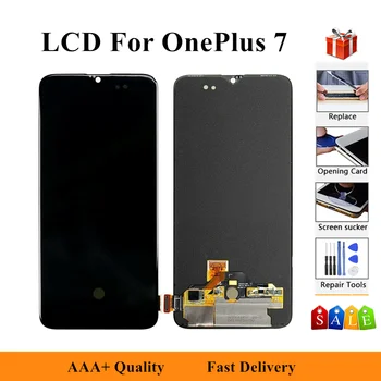 LCD Pantalla For OnePlus 7 Touch Screen Digitizer Assembly For Oneplus 7 Display with Frame Replacement 1+7 GM1900 GM1901
LCD Pantalla For OnePlus 7 Touch Screen Digitizer Assembly For Oneplus 7 Display with Frame Replacement 1+7 GM1900 GM1901