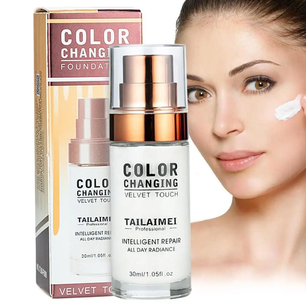 TLM Color Changing Liquid Foundation Brighten Portable Concealer Lasting and Not Easy to Swap Makeup
TLM Color Changing Liquid Foundation Brighten Portable Concealer Lasting and Not Easy to Swap Makeup