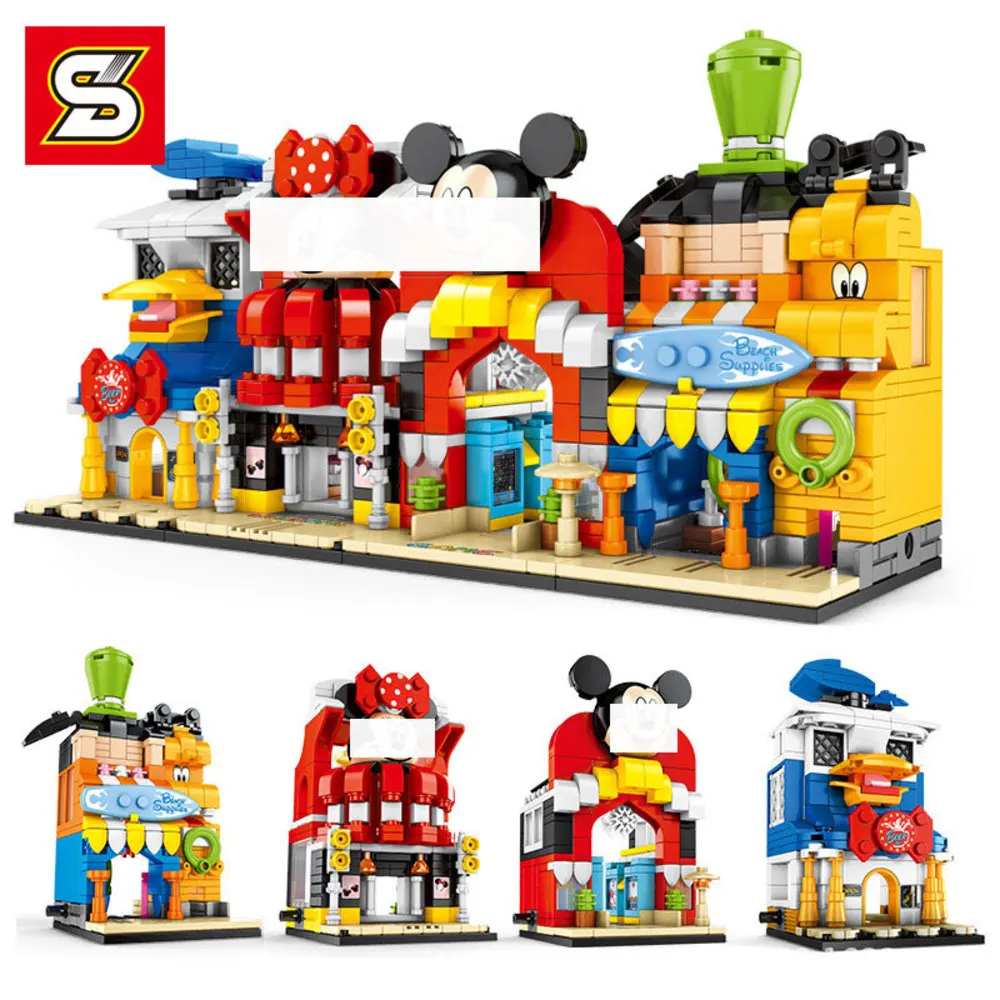 Building Blocks City Mini Street View Store Compatible with Legoing 6800 Assembling set girls Toys
Building Blocks City Mini Street View Store Compatible with Legoing 6800 Assembling set girls Toys