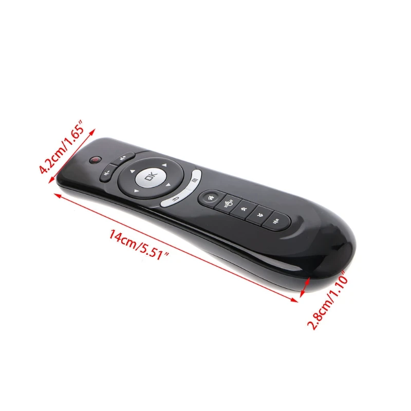 T2 Fly Air Mouse 2.4G Wireless 3D Gyro Motion Stick Remote Control For PC Smart TV AXYF
T2 Fly Air Mouse 2.4G Wireless 3D Gyro Motion Stick Remote Control For PC Smart TV AXYF