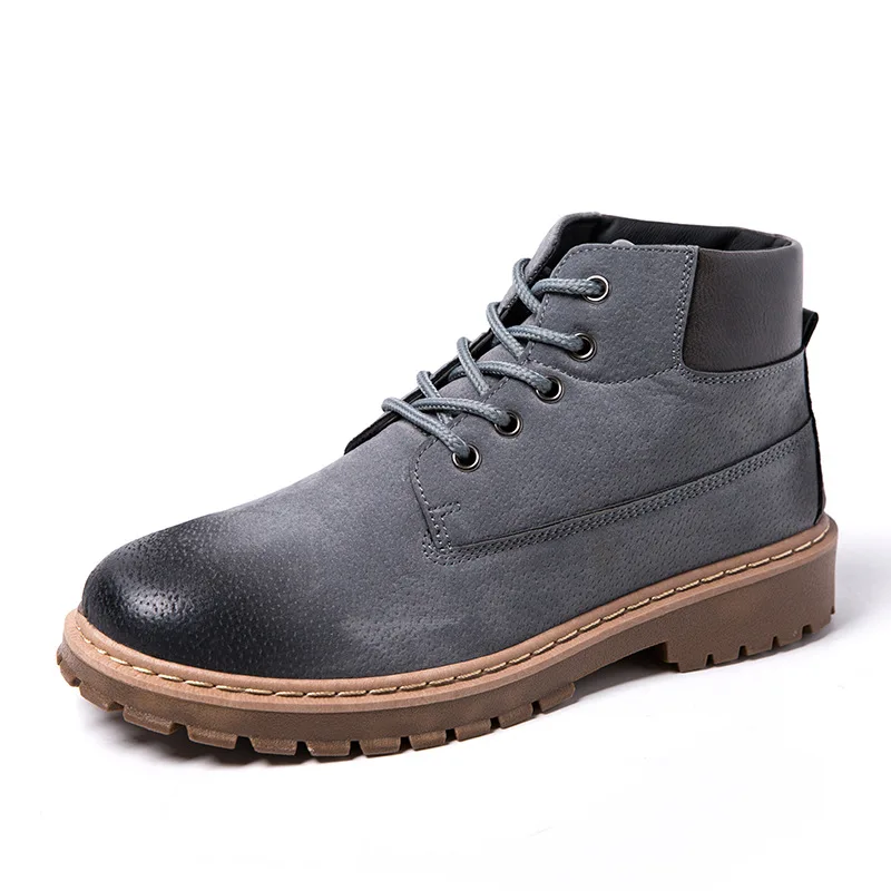 Classics Fashion Men Chelsea Boots Ankle Round Toe Lace-Up Vintage Motorcycle Boots Solid Casual Cross-tied British Style Shoes
Classics Fashion Men Chelsea Boots Ankle Round Toe Lace-Up Vintage Motorcycle Boots Solid Casual Cross-tied British Style Shoes