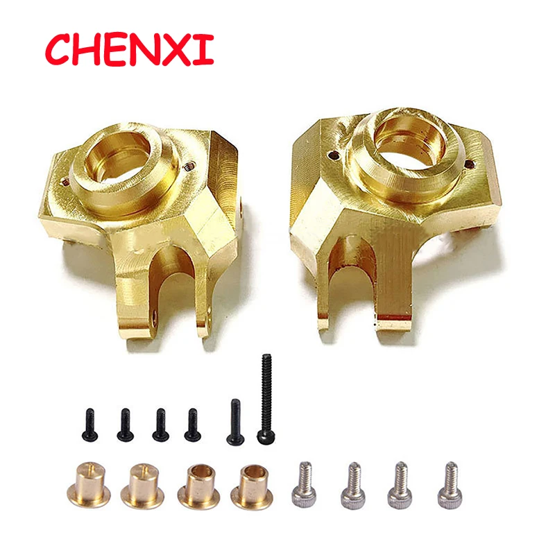 1 Pair Brass Heavy Duty Front Steering Knuckle Cup for 1/10 RC Crawler Axial SCX10 II 90046 Upgrade Parts
1 Pair Brass Heavy Duty Front Steering Knuckle Cup for 1/10 RC Crawler Axial SCX10 II 90046 Upgrade Parts