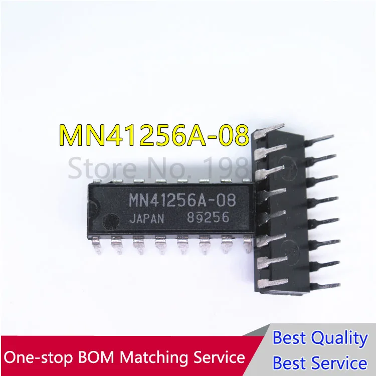 10 шт MN41256A-08 41256 DIP16 новый оригинальный IC | Электронные компоненты и принадлежности