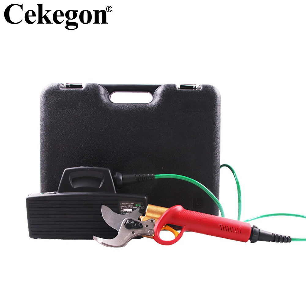 Cekegon Electric Pruning Shears Profession Home Garden Scissors Lithium Battery Garden Pruner Scissors
Cekegon Electric Pruning Shears Profession Home Garden Scissors Lithium Battery Garden Pruner Scissors