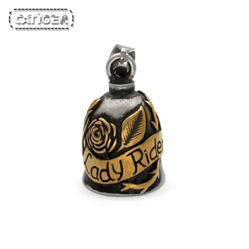 Free Shipping Punk 316L Stainless Steel Golden Plated Black color Lady Rider Rose Flower Biker Bell Motorcycle Pendant Jewelry
Free Shipping Punk 316L Stainless Steel Golden Plated Black color Lady Rider Rose Flower Biker Bell Motorcycle Pendant Jewelry