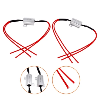 12V 25W Load Resistors LED Flash Rate Turn Signals Light Indicator Controllers Brake Running Motorcycle With 8 Quick Wire Clip
12V 25W Load Resistors LED Flash Rate Turn Signals Light Indicator Controllers Brake Running Motorcycle With 8 Quick Wire Clip