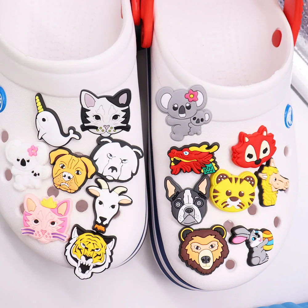 1PCS Animals Tiger Dolphin Rabbit Shoes Charms Accessories Buckle Clog Decorations DIY Wristbands Croc Jibz Kids Party Gift
1PCS Animals Tiger Dolphin Rabbit Shoes Charms Accessories Buckle Clog Decorations DIY Wristbands Croc Jibz Kids Party Gift