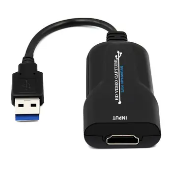 USB Video Capture Card USB 3.0 HDMI Video Capture Device Grabber Recorder for PS4 DVD Camera Live Streaming
USB Video Capture Card USB 3.0 HDMI Video Capture Device Grabber Recorder for PS4 DVD Camera Live Streaming