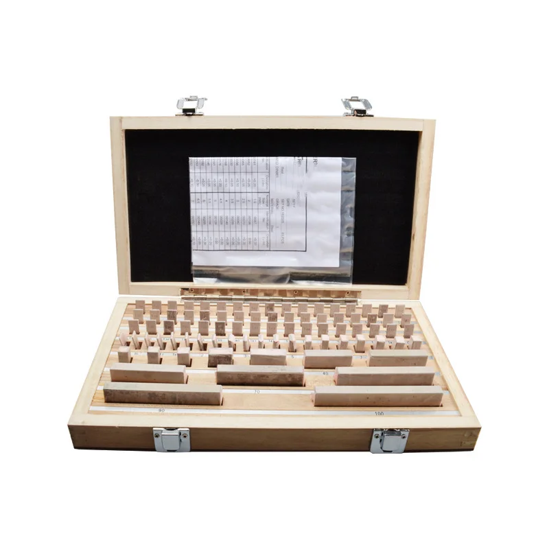 High Precision Set SWT High-speed Steel Gauge Block 32 Pieces 1 White Steel Block Gauge Standard Metric Gauge Precision 0.0002
High Precision Set SWT High-speed Steel Gauge Block 32 Pieces 1 White Steel Block Gauge Standard Metric Gauge Precision 0.0002