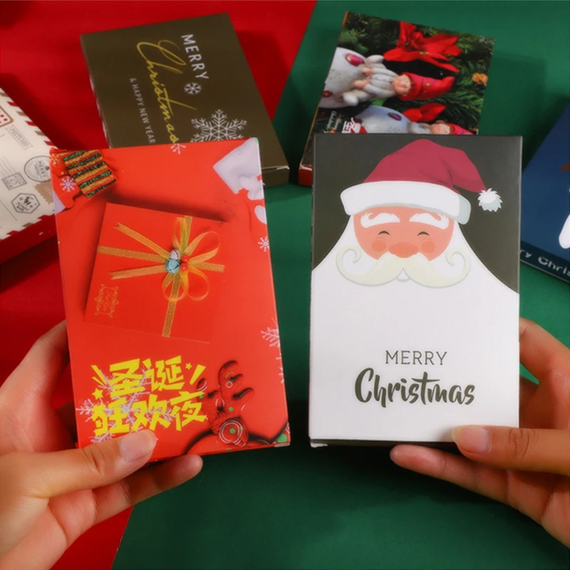 30 Pcs/Box Christmas Greeting cards /thank you / blessing card / message card / Postcard Birthday gift stationery school supplie
30 Pcs/Box Christmas Greeting cards /thank you / blessing card / message card / Postcard Birthday gift stationery school supplie