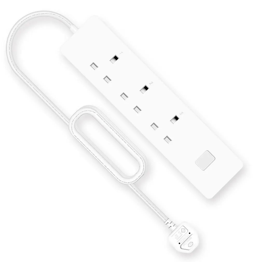 WiFi Smart Power Strip Socket US/EU/UK Plug Outlet Voice Control Timer Switch 4 AC Outlets 3 USB Port for Alexa Google Home
WiFi Smart Power Strip Socket US/EU/UK Plug Outlet Voice Control Timer Switch 4 AC Outlets 3 USB Port for Alexa Google Home