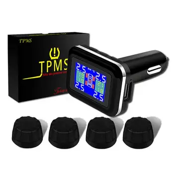 USB Gauge TPMS Tire Pressure Monitor System Low Energy Tyre Detector Digital Cigarette Socket Security Alarm Car Accessries
USB Gauge TPMS Tire Pressure Monitor System Low Energy Tyre Detector Digital Cigarette Socket Security Alarm Car Accessries