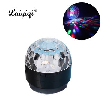 Laiyiqi Crystal Magic stage lamp Bluetooth speaker Bonfire party LED Flash wireless bass Crystal ball boombox caixa som Suction
Laiyiqi Crystal Magic stage lamp Bluetooth speaker Bonfire party LED Flash wireless bass Crystal ball boombox caixa som Suction