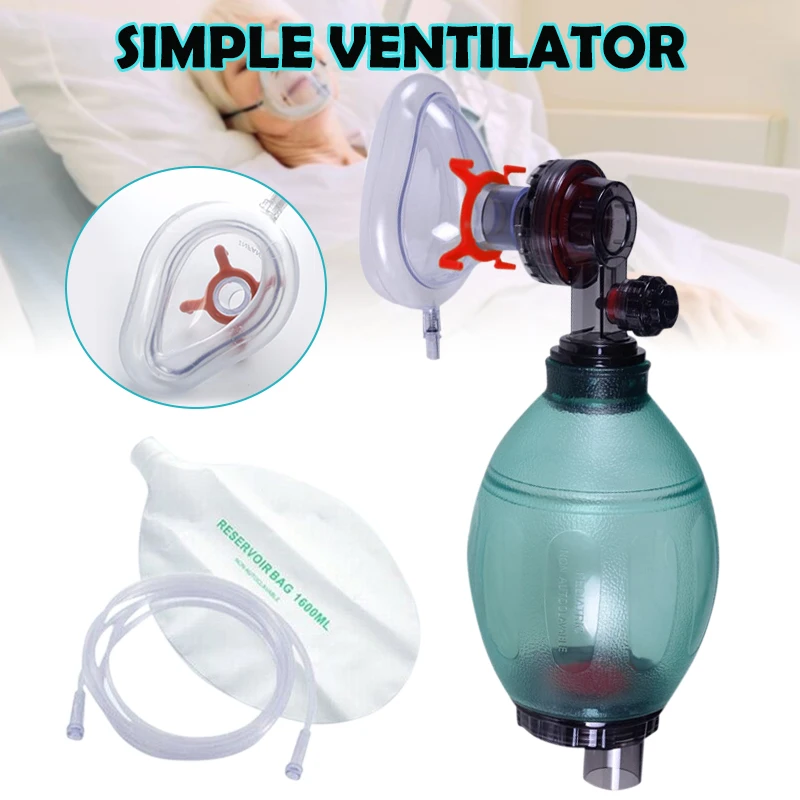 Manual Respirator PVC Oxygen Tube CPR First Aid Kit Portable Safe Tool Device KQS8
Manual Respirator PVC Oxygen Tube CPR First Aid Kit Portable Safe Tool Device KQS8