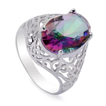 Eulonvan 925 sterling Silver fashion Wedding Rings Jewelry & Accessories for women Rainbow Cubic Zirconia S-3715 size 6 7 8 9 10 
Eulonvan 925 sterling Silver fashion Wedding Rings Jewelry & Accessories for women Rainbow Cubic Zirconia S-3715 size 6 7 8 9 10