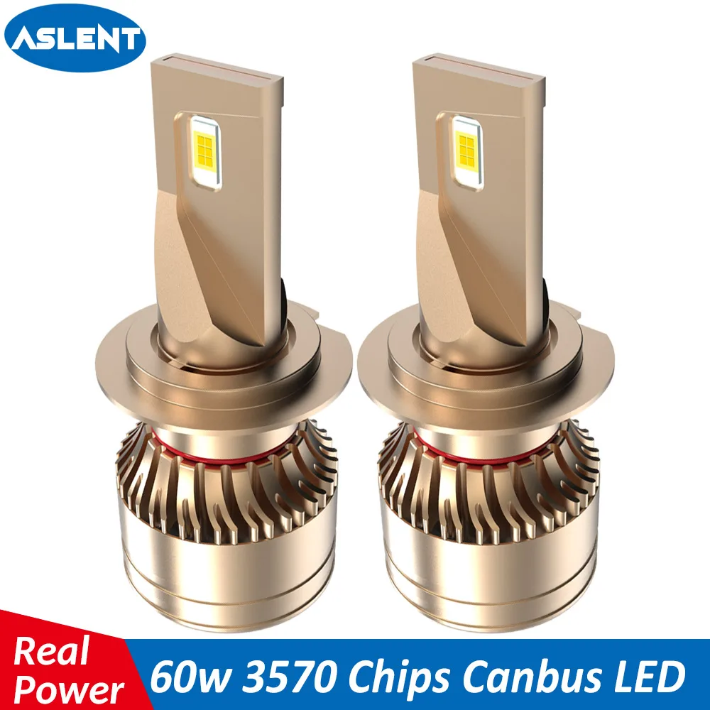 ASLENT H7 LED H4 H1 H8 H9 H11 9005 HB3 HB4 9006 9012 canbus no error car Bulb Real 60w 20000lm Automotive Headlight 6000k 12V
ASLENT H7 LED H4 H1 H8 H9 H11 9005 HB3 HB4 9006 9012 canbus no error car Bulb Real 60w 20000lm Automotive Headlight 6000k 12V
