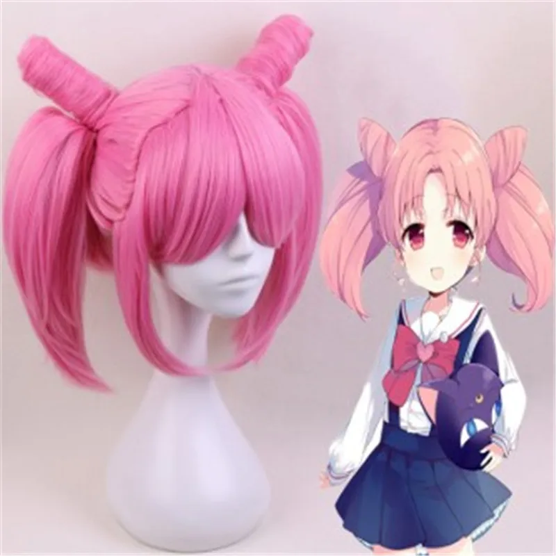 Anime Cosplay Sailor Moon Eternal Chibiusa Hair Wig Heat Resistant Synthetic Wig Halloween Carnival Party Women Wig Accessory
Anime Cosplay Sailor Moon Eternal Chibiusa Hair Wig Heat Resistant Synthetic Wig Halloween Carnival Party Women Wig Accessory