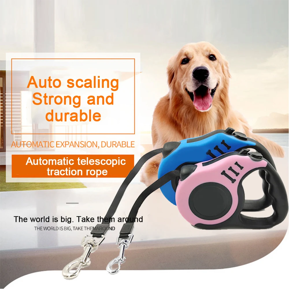 2020 New 3/5M Durable Retractable Dog Leash Automatic Nylon Cat Lead Extending Puppy Walking Running Lead Roulette For Dogs
2020 New 3/5M Durable Retractable Dog Leash Automatic Nylon Cat Lead Extending Puppy Walking Running Lead Roulette For Dogs