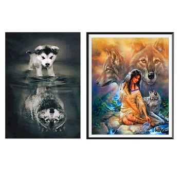 Diamond Embroidery Diamond DIY Embroidery Painting Husky Wolf & Diamond Embroidery Beauty with Wolf
Diamond Embroidery Diamond DIY Embroidery Painting Husky Wolf & Diamond Embroidery Beauty with Wolf