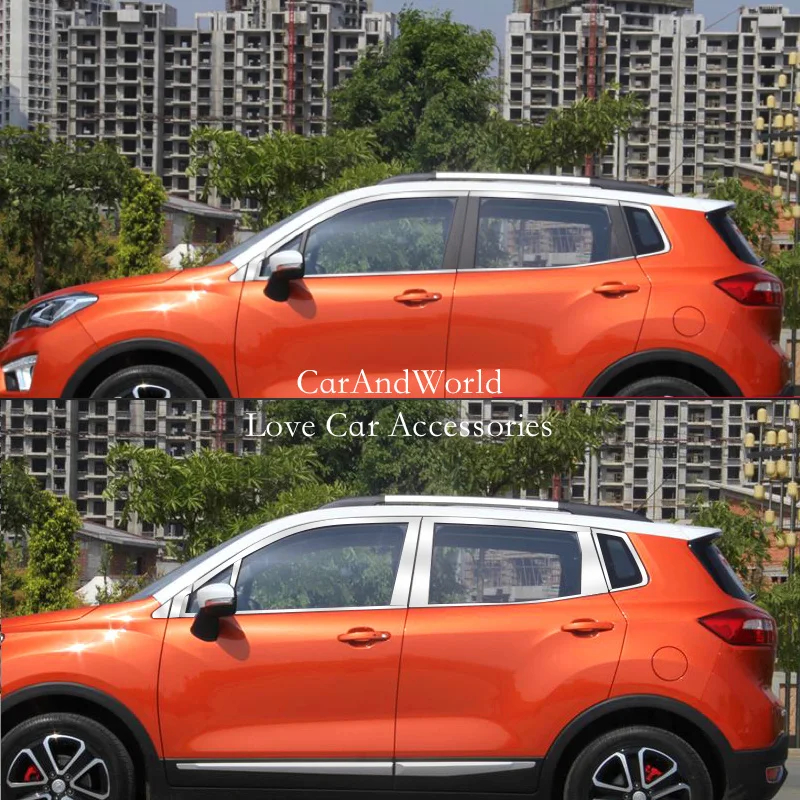 For Changan CS15 CS15EV 2016-2021 Stainless Car Door Glass Window Pillar Frame Cover Middle Column Garnish Trims Accessories
For Changan CS15 CS15EV 2016-2021 Stainless Car Door Glass Window Pillar Frame Cover Middle Column Garnish Trims Accessories