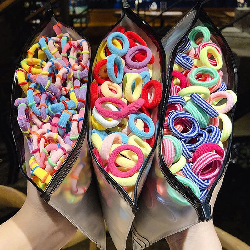 50/100 Pcs / Set Nylon Girls Colorful Small Elastic Children's Hair Bands Ponytail Bands Holder Rings Hair Accesories Headwear
50/100 Pcs / Set Nylon Girls Colorful Small Elastic Children's Hair Bands Ponytail Bands Holder Rings Hair Accesories Headwear