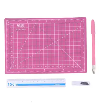 3Pcs Cutting Mat Set Plastic Cutting Mat Professional Cutting Plate Cutting Ruler for Teacher
3Pcs Cutting Mat Set Plastic Cutting Mat Professional Cutting Plate Cutting Ruler for Teacher