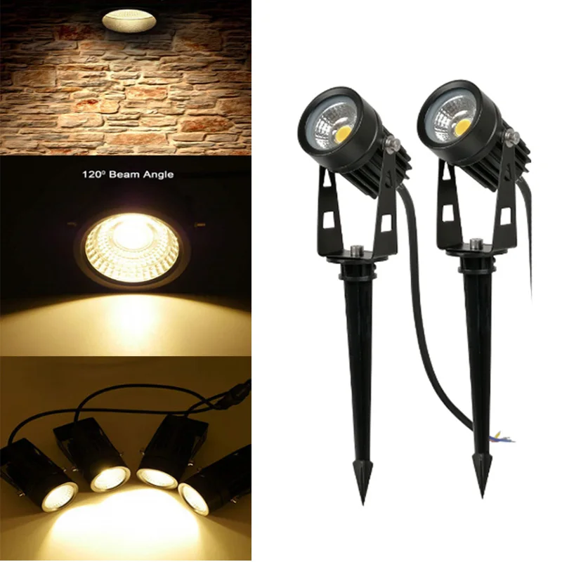 42mm 3W 5W LED COB Garden Lawn Lamp Outdoor LED Spike Light Waterproof Lighting Led Light Garden Path Spotlights 110V 220V DC12V 
42mm 3W 5W LED COB Garden Lawn Lamp Outdoor LED Spike Light Waterproof Lighting Led Light Garden Path Spotlights 110V 220V DC12V