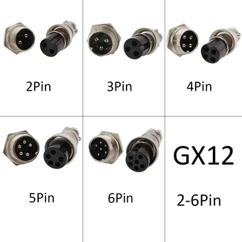 1Pcs 2,3,4,5,6pin Chassis Sockets Connects Microphone Mic Plug GX12 Connectors Male &Female For CB and Ham Radios
1Pcs 2,3,4,5,6pin Chassis Sockets Connects Microphone Mic Plug GX12 Connectors Male &Female For CB and Ham Radios