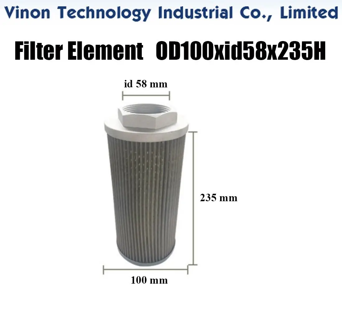 (2PCS Pack) OD100xd58x235Hmm RUIJUN Filter Element edm spare parts for WEDM-MS machines
(2PCS Pack) OD100xd58x235Hmm RUIJUN Filter Element edm spare parts for WEDM-MS machines